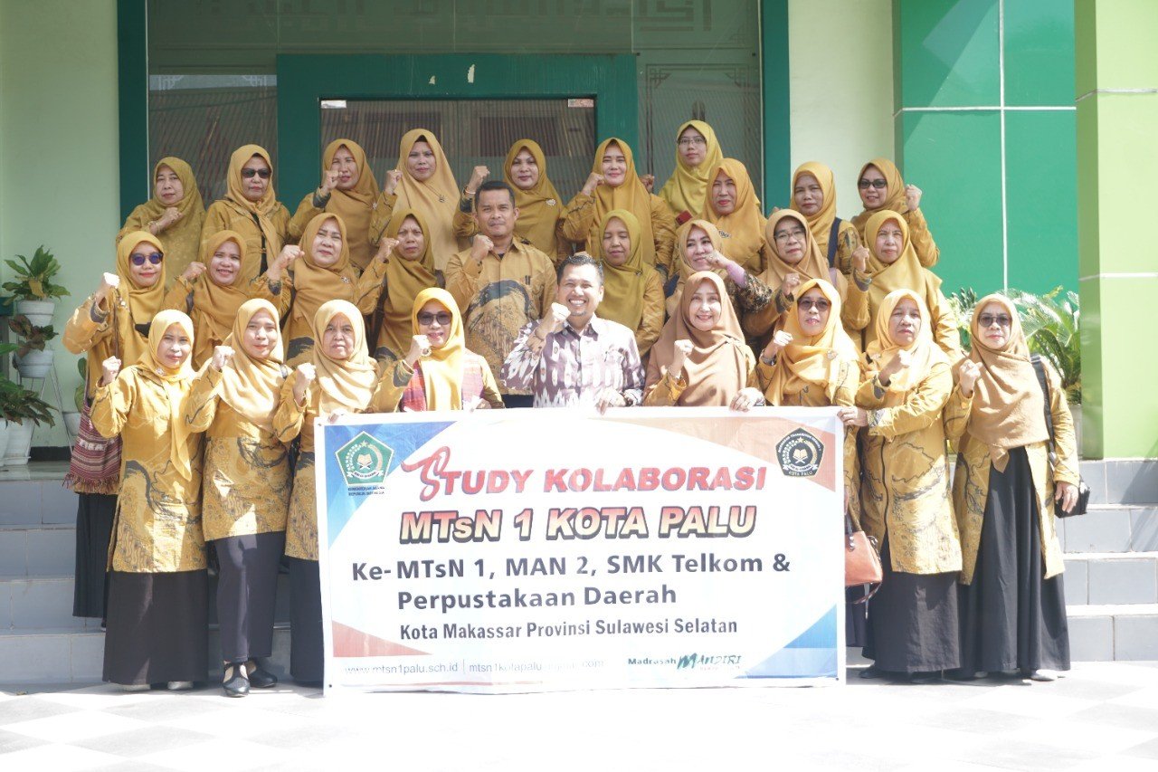 MTsN 1 Kota Palu Melakukan Kunjungan Studi Kolaborasi di MTsN 1 Kota Makassar
