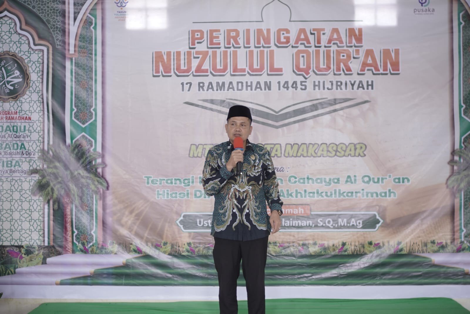 Peringatan Nuzulul Quran 17 Ramadhan 1445 H MTsN 1 Kota Makassar