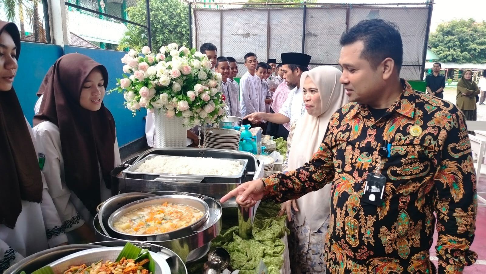 Ujian Praktek Prakarya Kelas IX MTsN 1 Kota Makassar