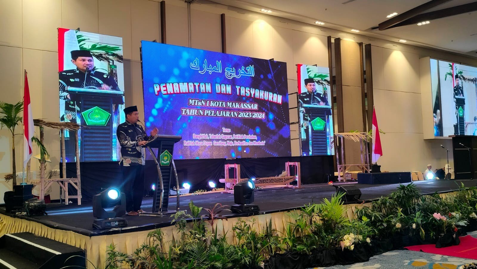 Penamatan dan Tasyakuran MTsN 1 Kota Makassar Tahun Pelajaran 2023 - 2024