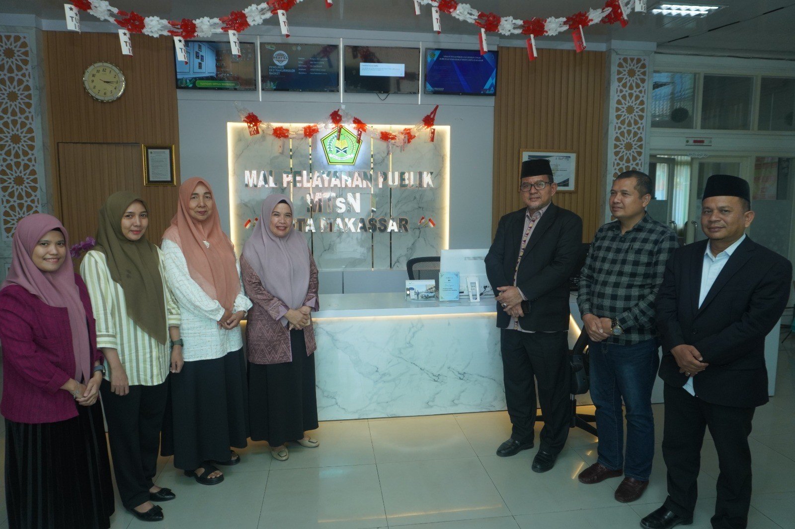 Kakanwil Kemenag Aceh Kunjungi MTsN 1 Kota Makassar