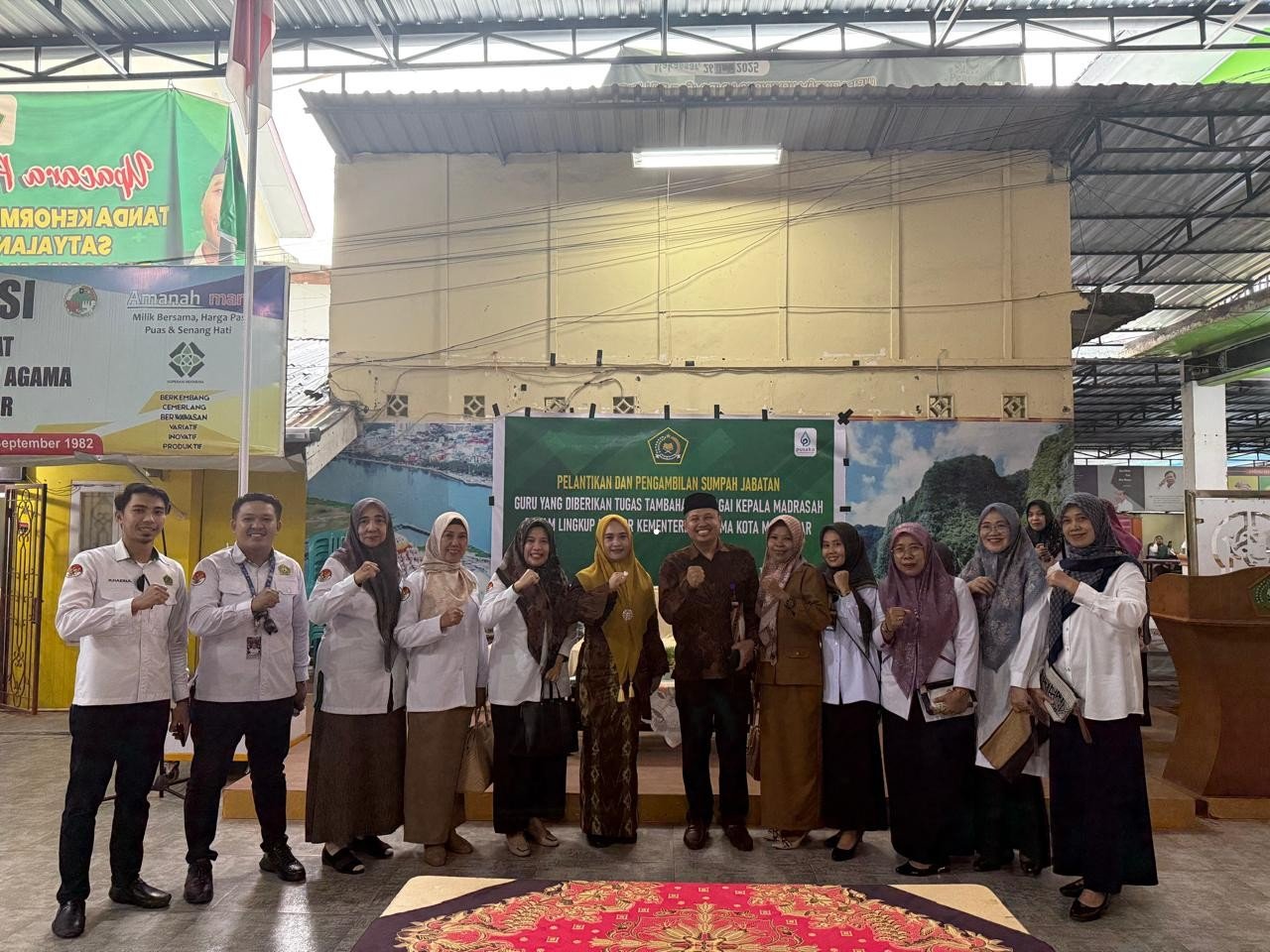 MTsN 1 Kota Makassar Resmi Miliki Kepala Madrasah Baru, Hasil Rotasi Kepemimpinan Lingkup Kemenag Kota Makassar
