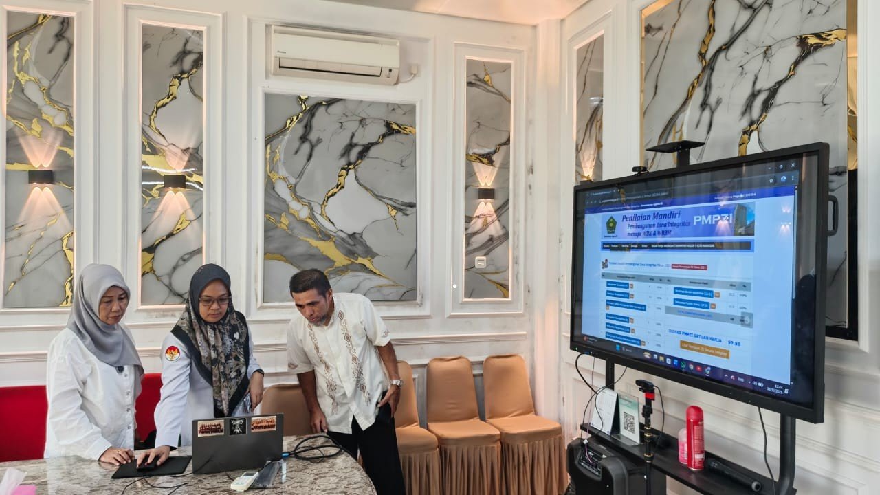 MTsN 1 Kota Makassar Menuju Zona Integritas