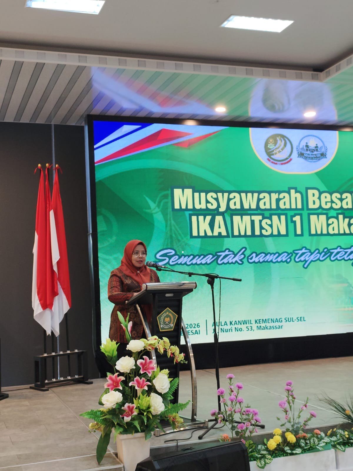 Musyawarah Besar III IKA MTsN 1 Kota Makassar Perkuat Jejaring Alumni dan Madrasah