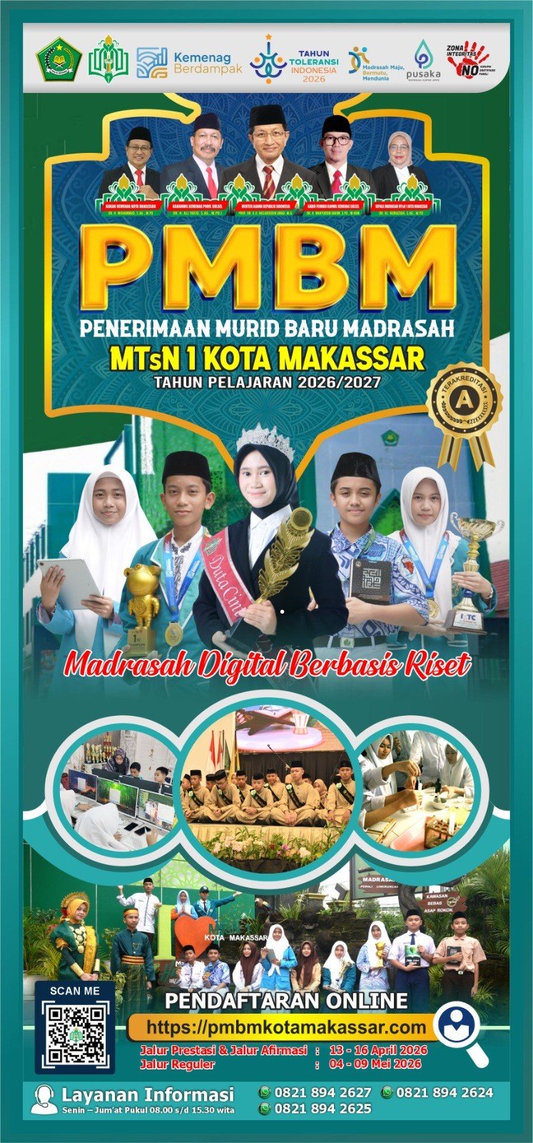 PMBM MTsN 1 Kota Makassar
