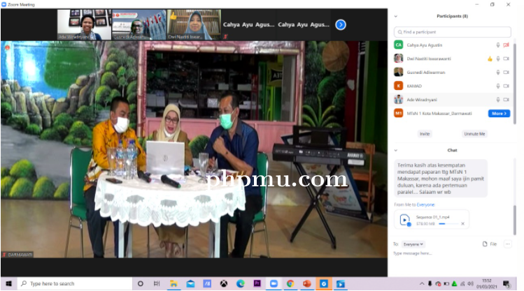 MTsN 1 Kota Makassar Mengikuti Lomba Kantin Sehat antar Sekolah se-Asia Tenggara
